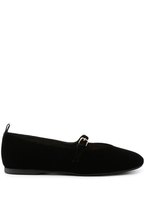 Black velvet ballerina shoes JW Anderson - women JW ANDERSON | ANW43033A999